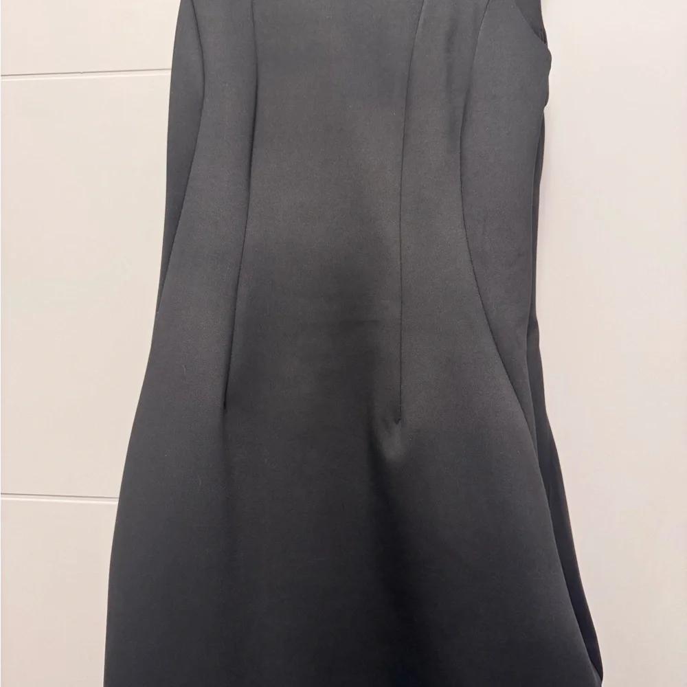 Marciano Black Scuba Midi Dress Party Cocktail Fitted Size XS - Picture 4 of 9